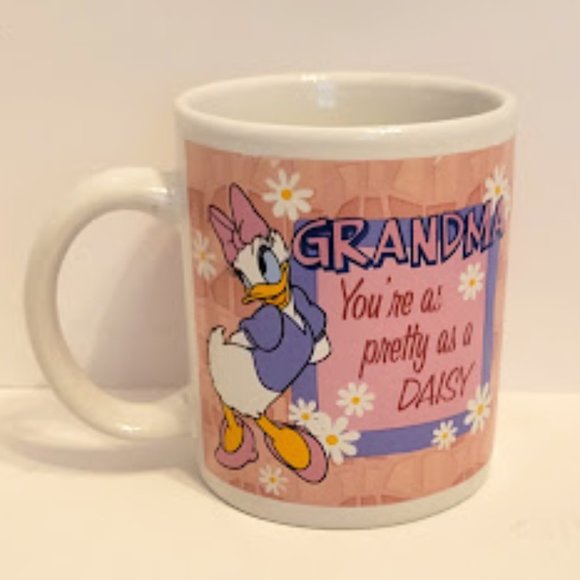 Disney's Daisy Duck "Grandma" Mug "You're as Pretty as a Daisy" - Picture 5 of 5